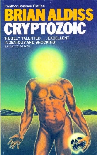 this cover is... oh boy. There's a naked androgynous figure with a glowing sun for a head, but the figure is also holding a glowing skull in its hand. The background is a vast empty plain. None of this stuff appears in the book, incidentally.